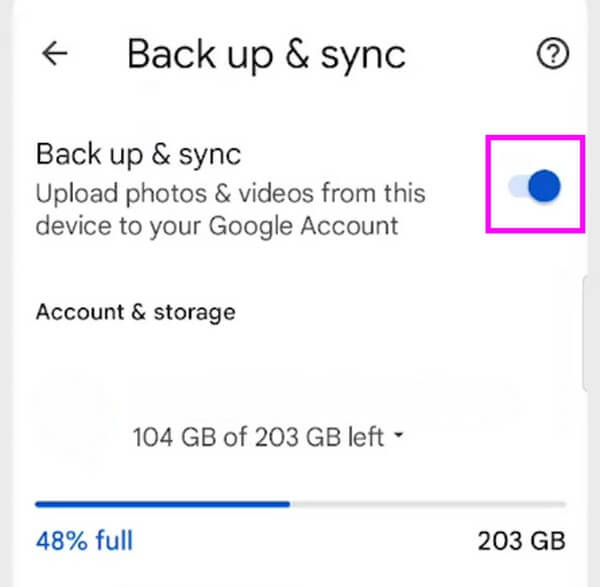 Backup up & sync