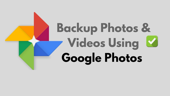 google photos backup videos greyed out