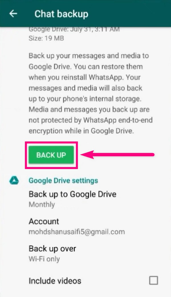 How to Backup WhatsApp on Android Efficiently [Helpful Guide]