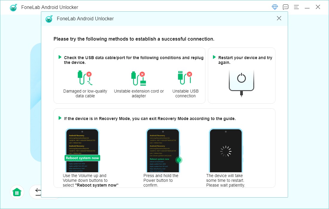 establish successful connection