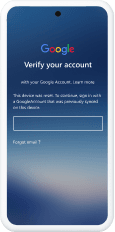 Google Account Verification