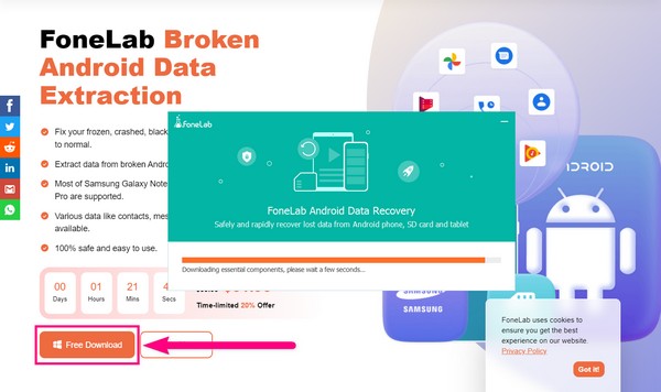 FoneLab Broken Android Data Extraction