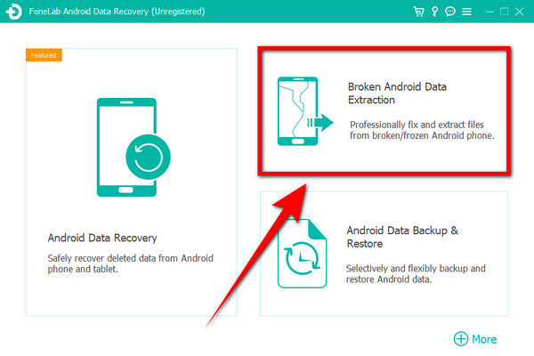 Broken Android Data Extraction