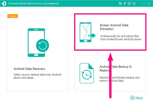 Broken Android Data Extraction feature,