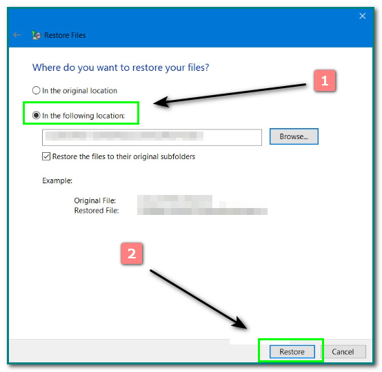 recover the shift-deleted files