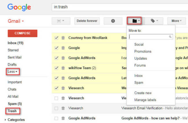 How to Recover Permanently Deleted Emails from Gmail on