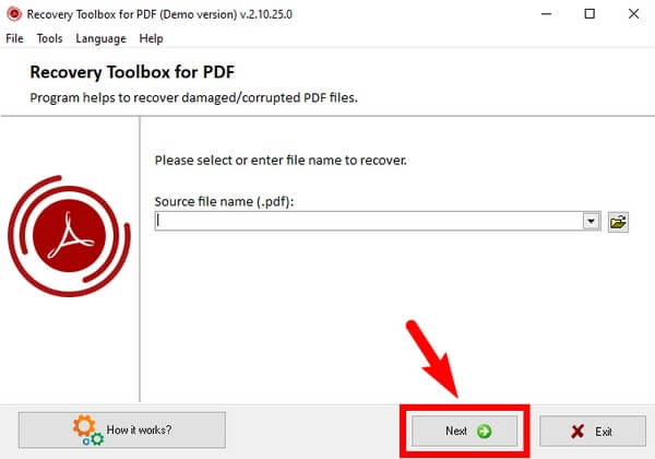 安装 PDF 修复工具箱