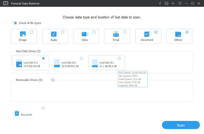 download the new for windows FoneLab iPhone Data Recovery 10.5.52