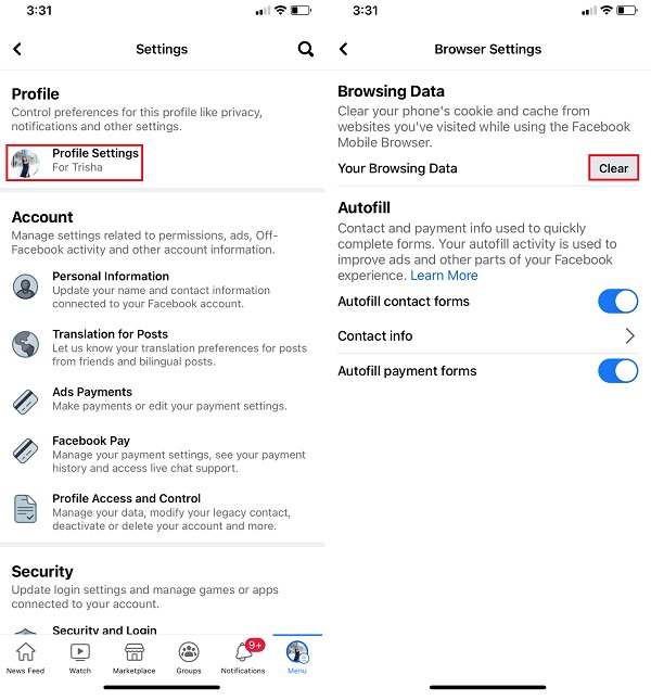 How to Clear Facebook Cache on iPhone with 4 Best Techniques [2022]