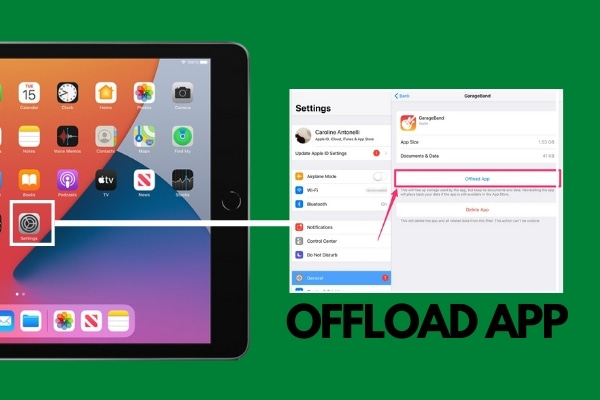 ipad offload app