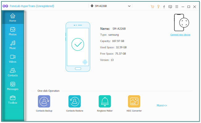 Choose the data you want to sync