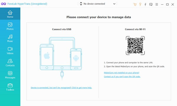 connect both devices to the computer