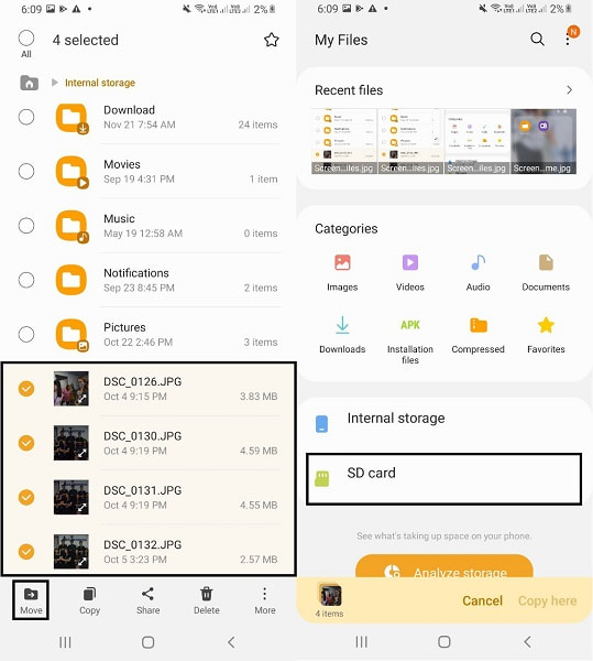 how-to-move-pictures-to-sd-card