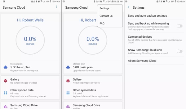 Jak Korzystac Z Samsung Cloud Access Backup Restore Sync Auto