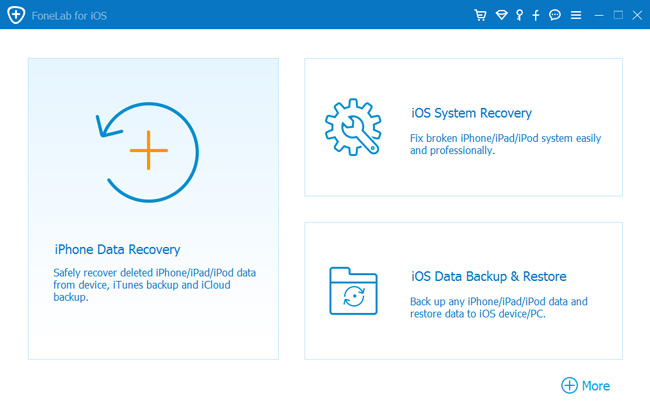 choose ios backup or restore