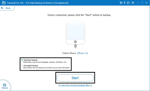 an Encrypted Backup