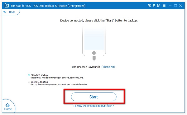 Select iOS Data Backup & Restore