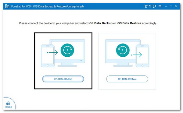 choose ios data backup