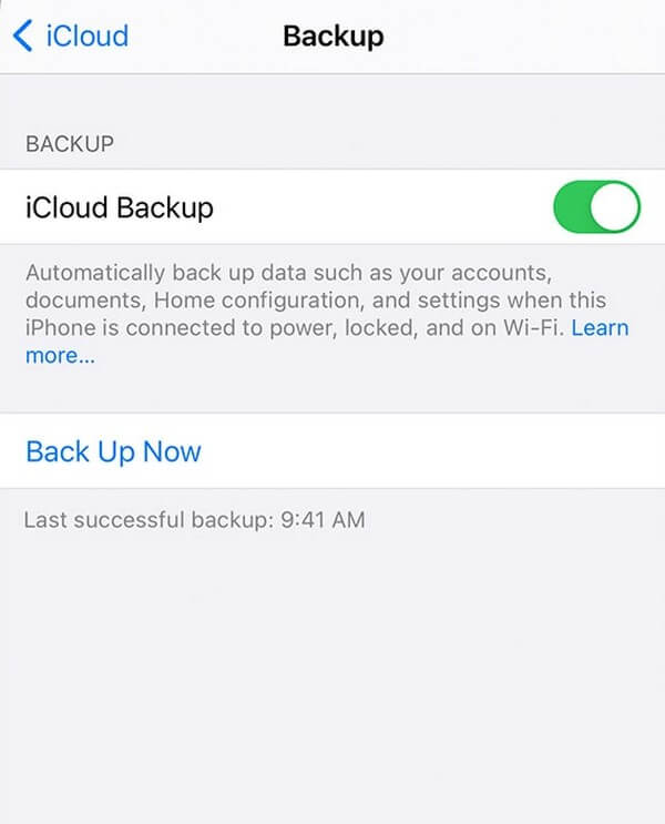 Use iCloud