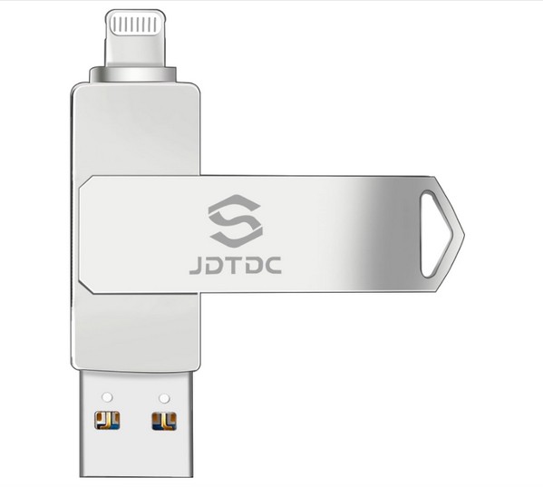 Clé USB iDiskk 3 en 1 256 Go Type-C pour iPhone, Stockage iPhone