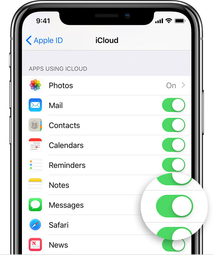 Карта для icloud