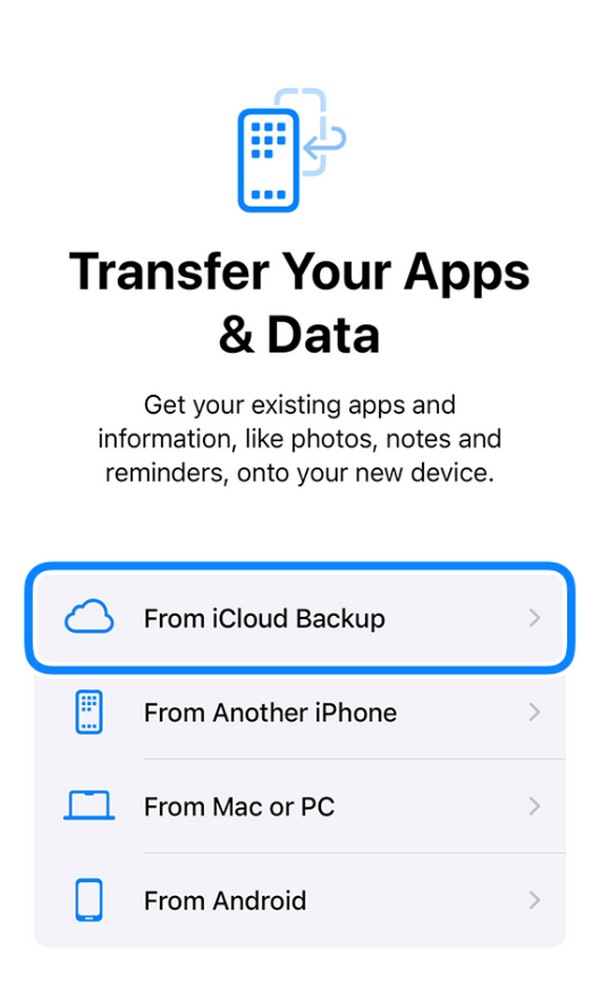 recover deleted photos through icloud backup