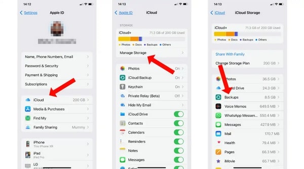 see icloud backup