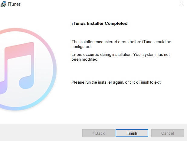 itunes windows installer