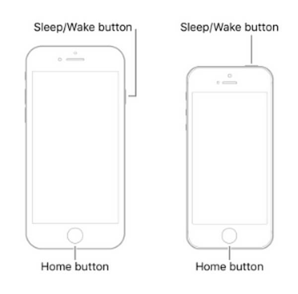 rebooting your iPhone with home button