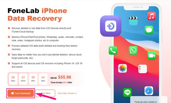 instal the new for ios FoneLab iPhone Data Recovery 10.5.58