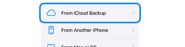 from icloud backup