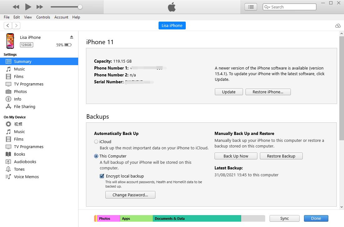 Retrieving Data from Water Damaged iPhone After Restoring 