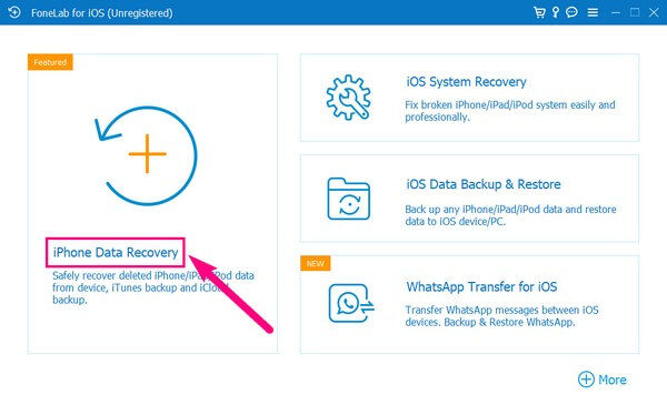 iPhone Data Recovery function