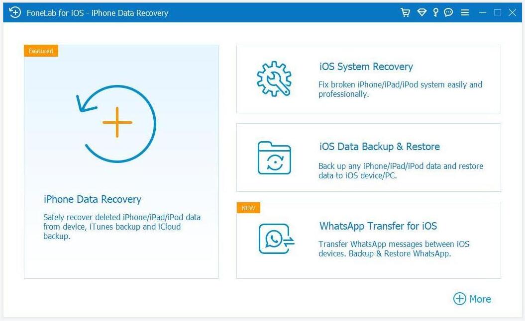 choose ios system recovery