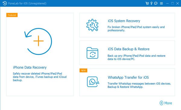 choose ios system recovery