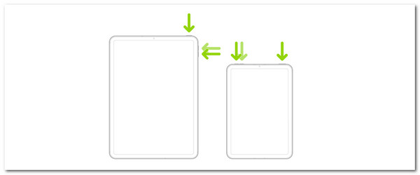 force restart ipad without home button