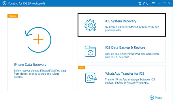 click iOS System Recovery