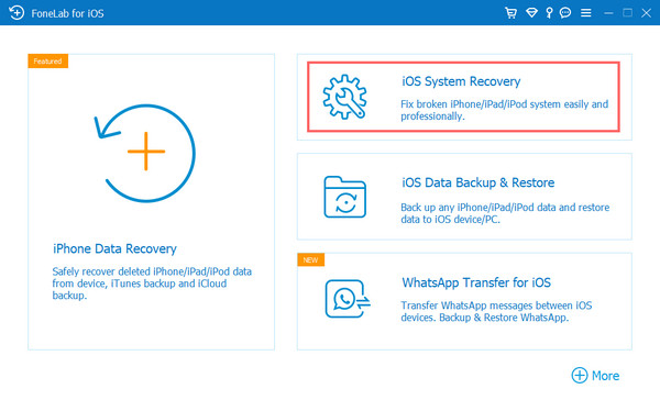 select iOS System Recovery