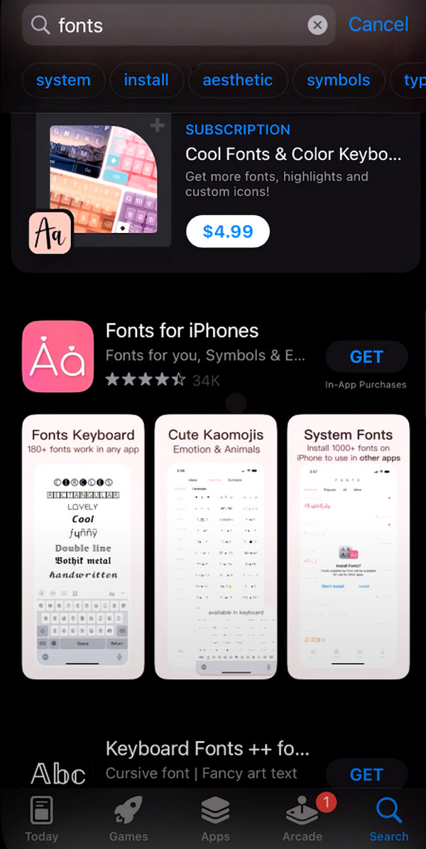 download font apps