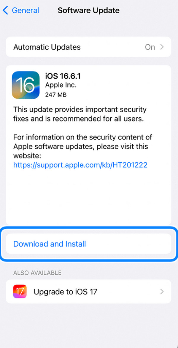 downlod and install ios version on iphone