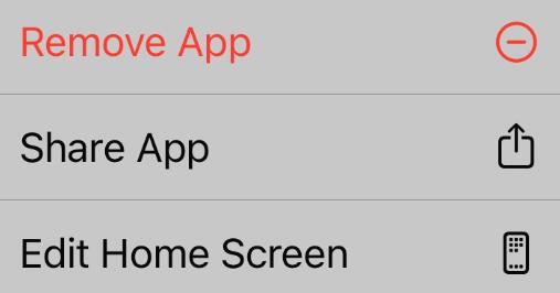 remove apps