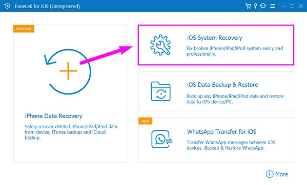 fix the issue first with the iOS System Recovery feature