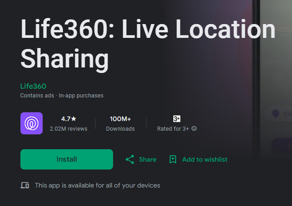 reinstall life360