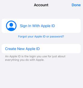 create new apple id