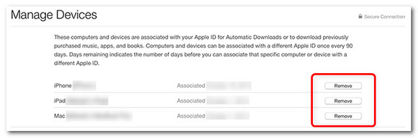 unsync iphone and ipad