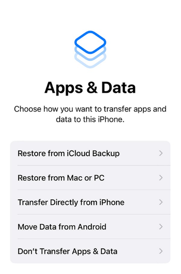 transfer messages to new iphone via icloud backup