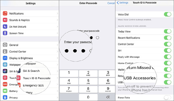 Cómo solucionar el problema Desbloquear el iPhone para usar accesorios  (¡resuelto!)