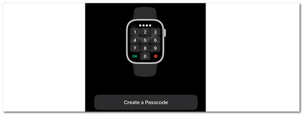 create apple watch passcode