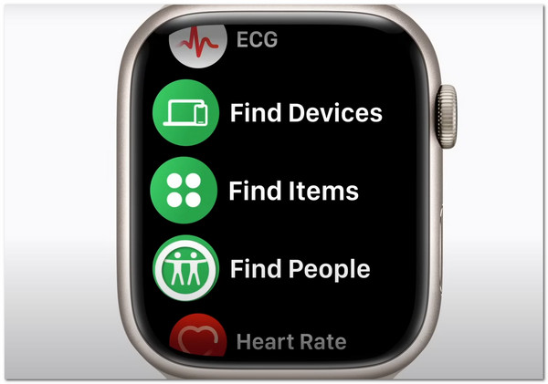 find people on apple watch