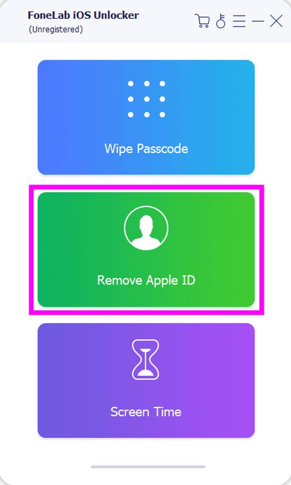 Pick the Remove Apple ID